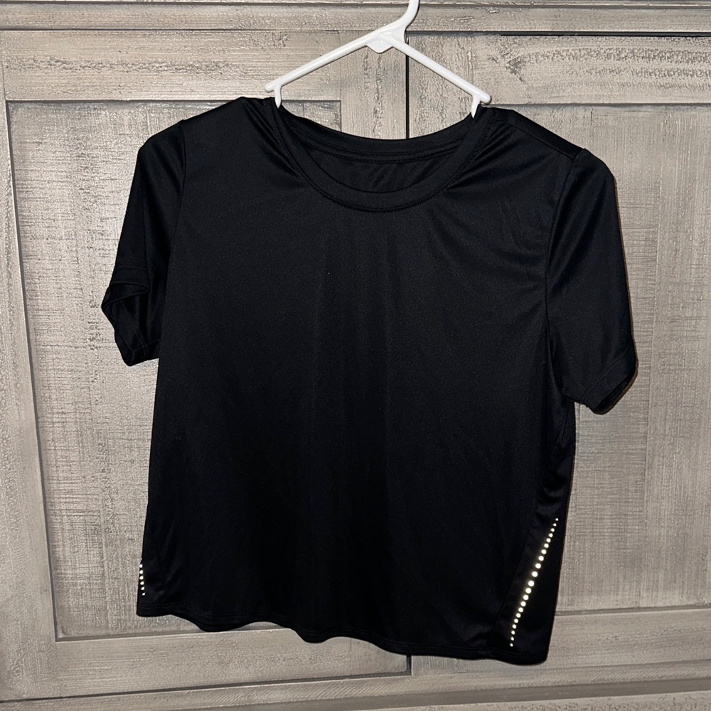Black Women's Athletic Top